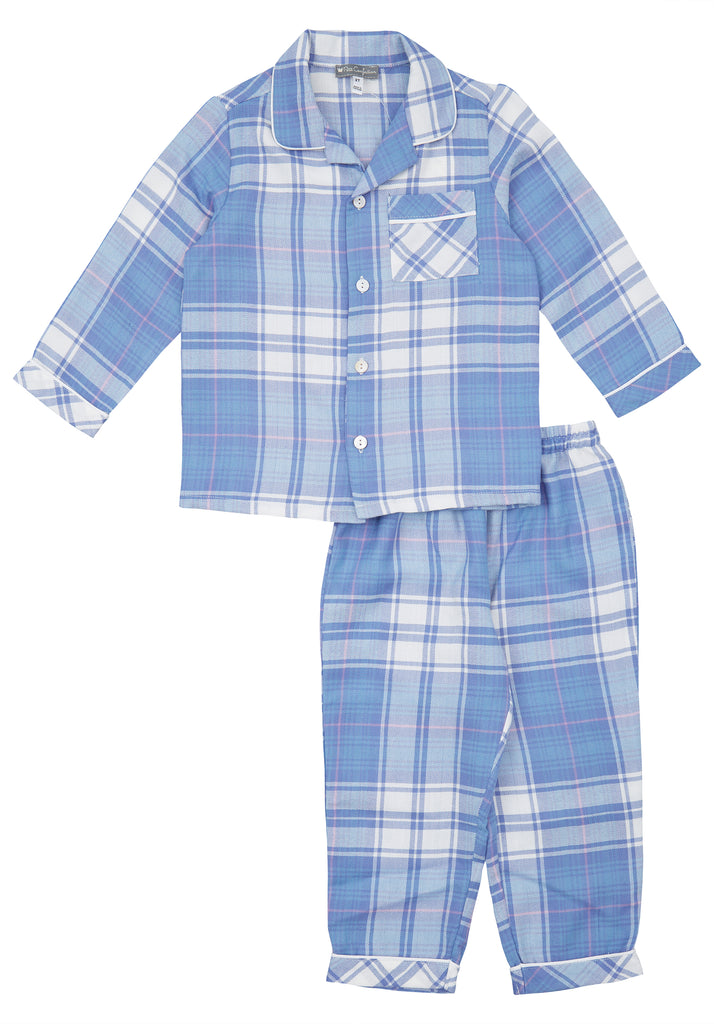  Blue Plaid Pajamas